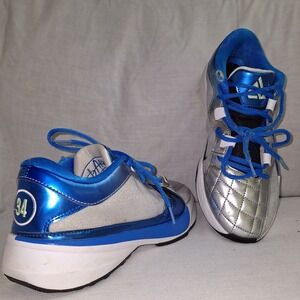 Nike Air Zoom Giannis 'Freak 5' Blue/Metallic Silver DX4985-402 Men's Sz 7.5